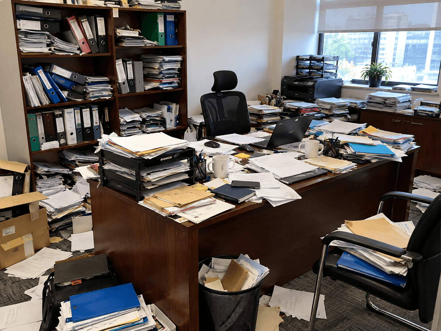 Papers, cables, and constant chaos